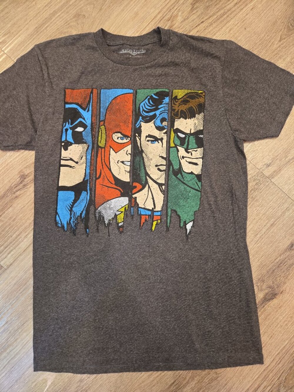 Vintage Justice League T-Shirt Superman Batman